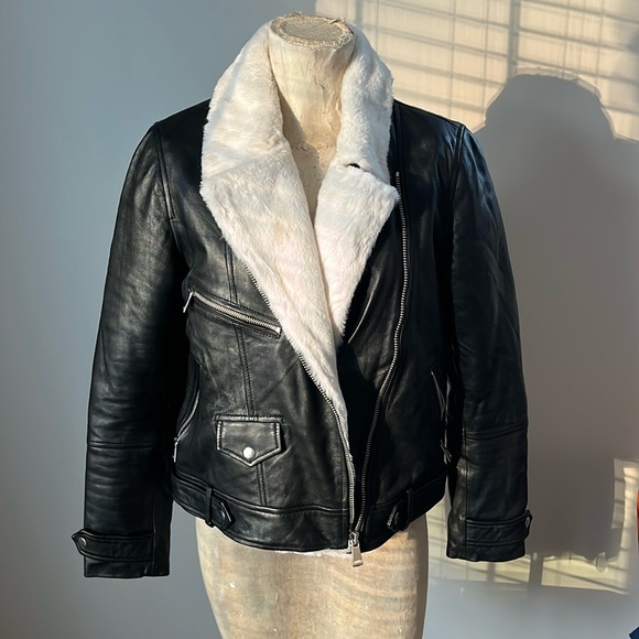 Lab | Jackets & Coats | Lab Leather Jacket | Poshmark